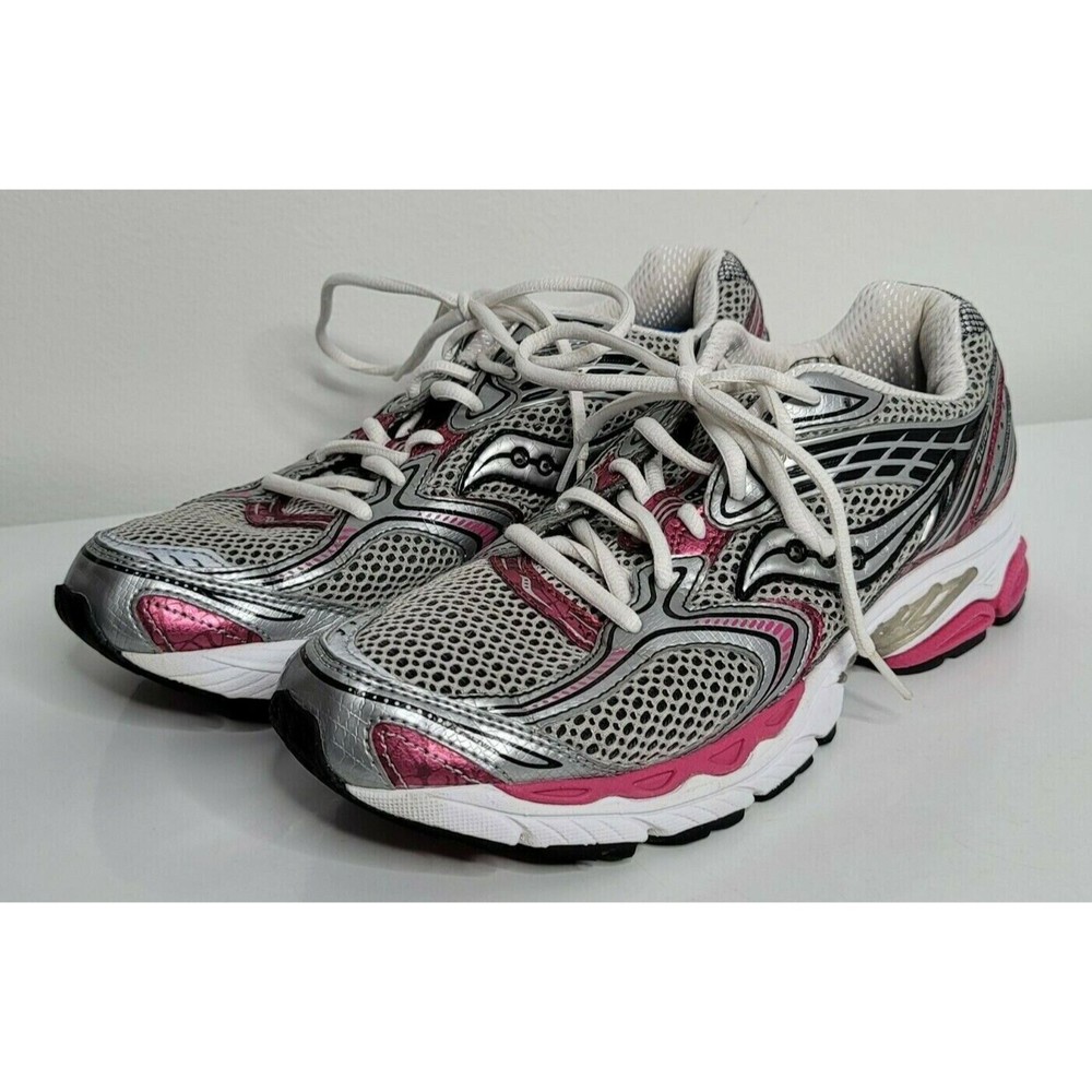 SAUCONY Womens Guide 3 Pro Grid Athletic Running Shoes‎ Sneakers 10 US Pink Gray